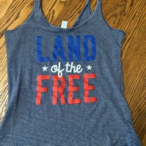 USA tank top large